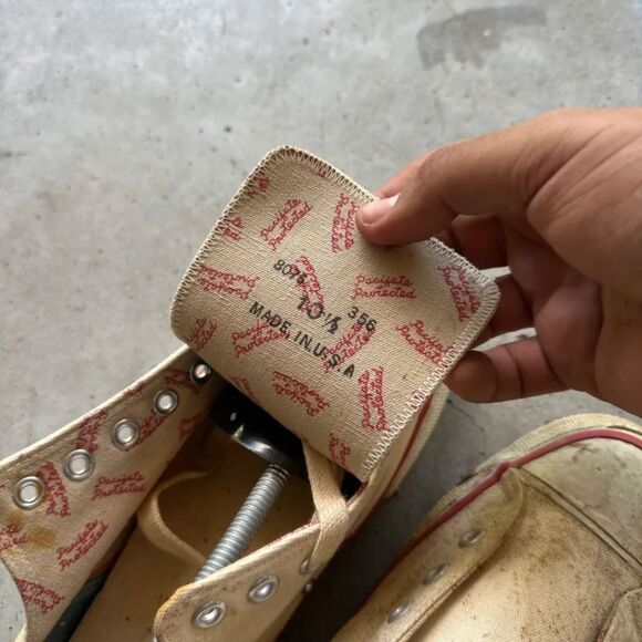 Vintage 60s Bata Bullets Converse Copies Sneakers Size 10.5 NOS